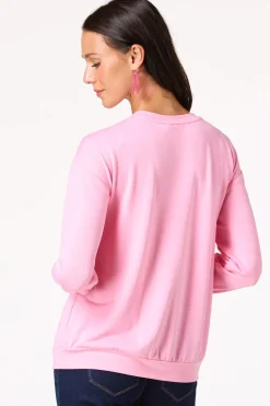 Cato Hope French Terry Top> Tops