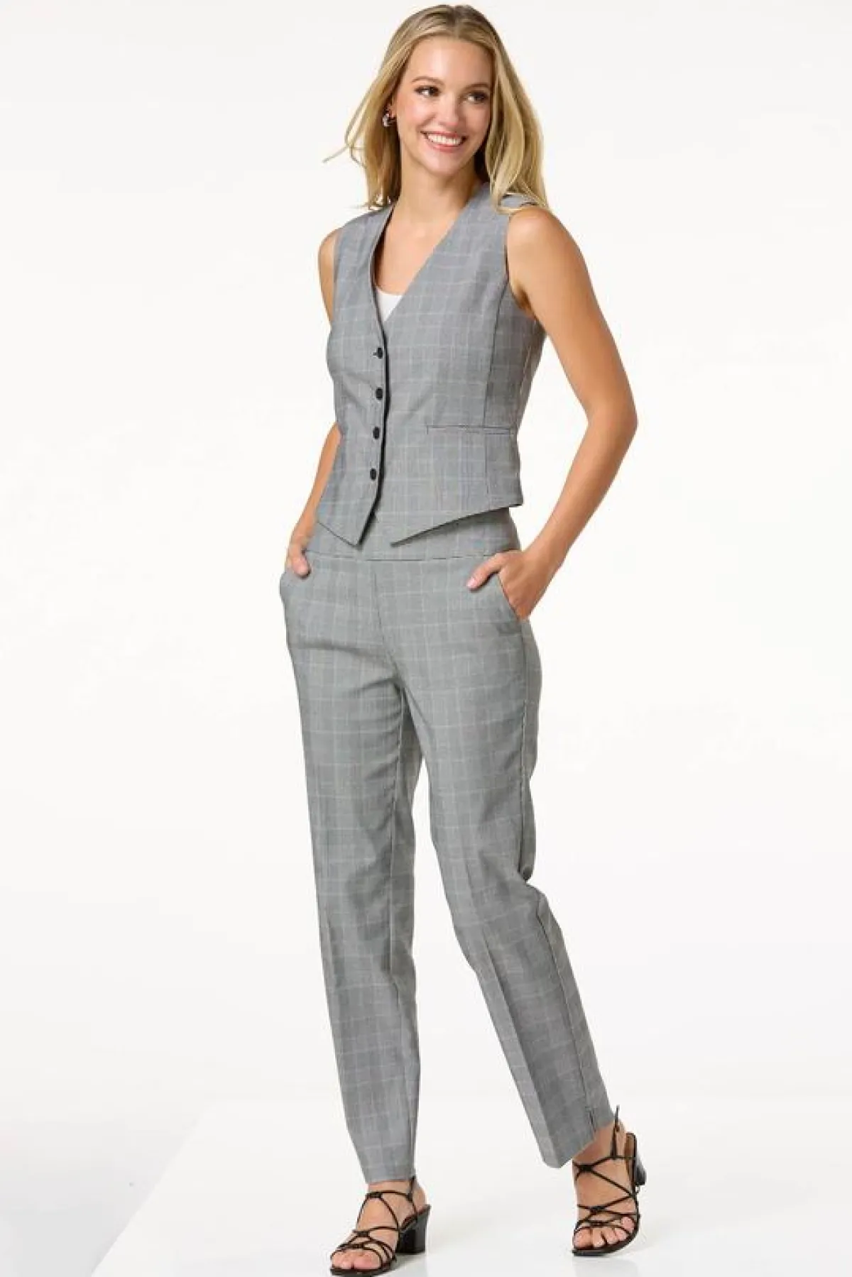 Cato Houndstooth Pants> Suiting|Pants