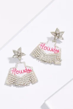 Cato Howdy Western Earrings> Earrings