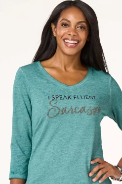 Cato I Speak Fluent Sarcasm Top><noscript><img width=