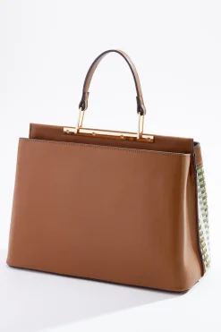 Cato Intricate Woven Satchel> Handbags