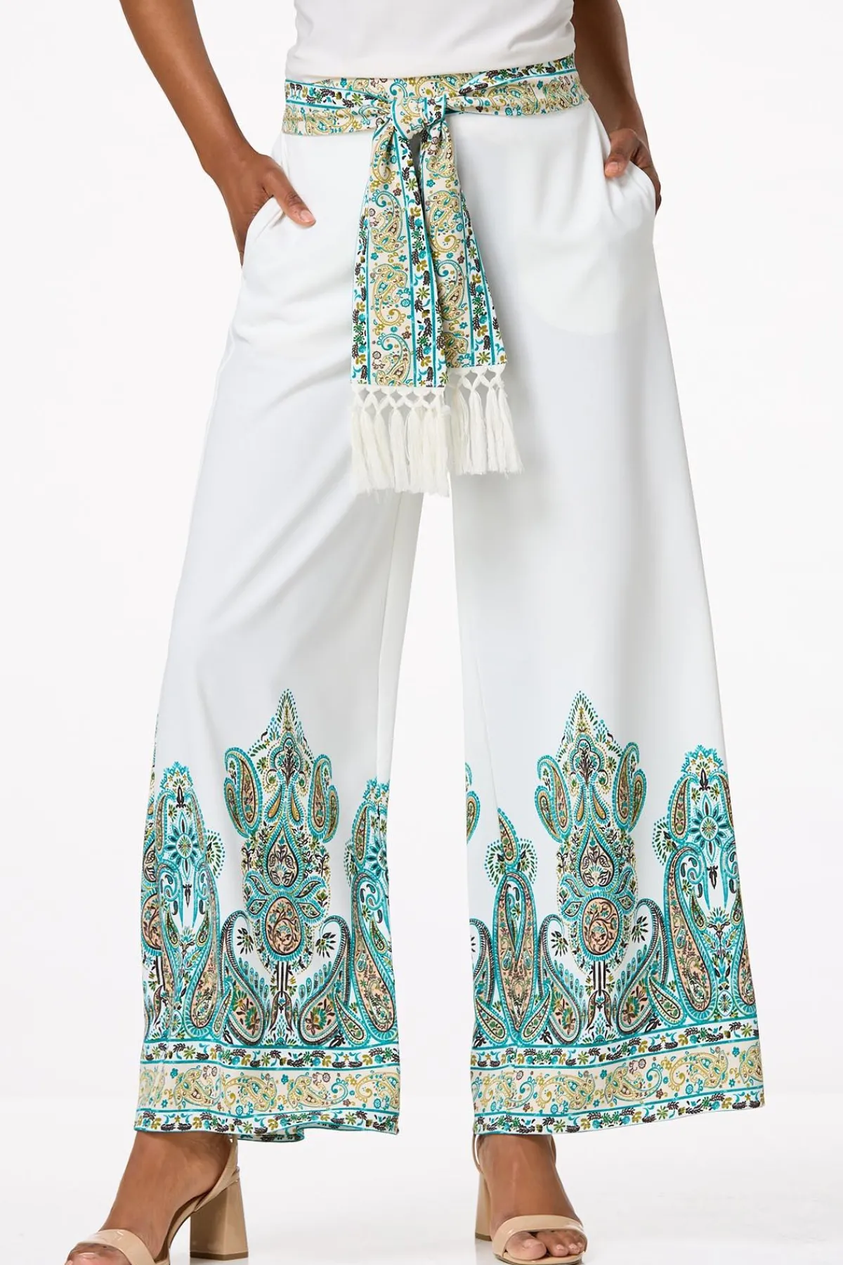 Cato Island Paisley Pants> Pants