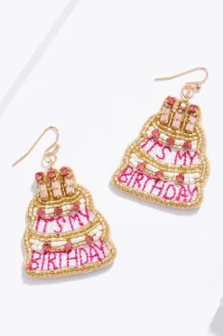 Cato It's My Birthday Earrings> Earrings