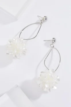 Cato Flower Petal Dangle Earrings> Social Occasion|Earrings