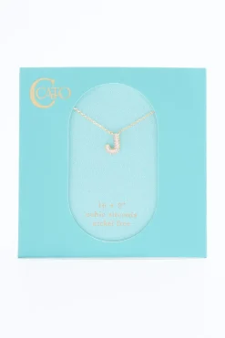 Cato J Initial Bubble Necklace> Necklaces