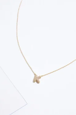 Cato K Initial Bubble Necklace> Necklaces