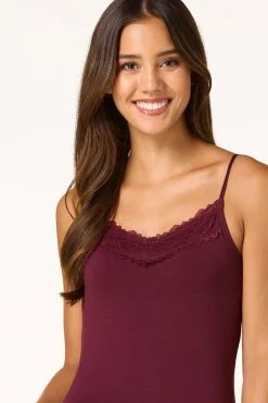 Cato Lace Trim Cami> Tops