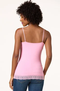 Cato Lace Trim Cami><noscript><img width=