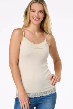 Cato Lace Trim Cami><noscript><img width=