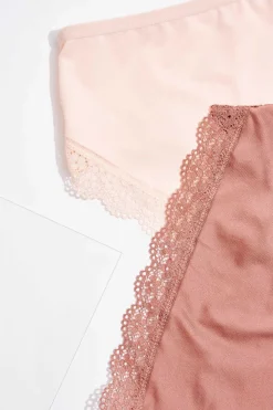 Cato Lace Trim Panty Set><noscript><img width=