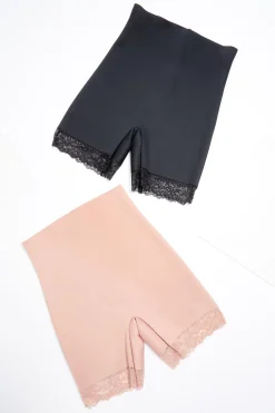Cato Lace Trim Scuba Shapewear Short Set> Intimates