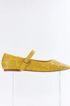 Cato Laser Cut Mary Jane Flats> Flats