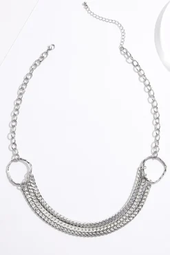 Cato Layered Chain Link Necklace> Necklaces