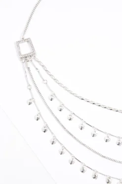 Cato Layered Charm Short Necklace><noscript><img width=