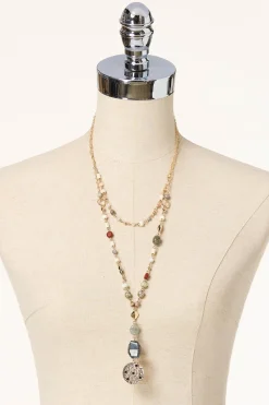 Cato Layered Long Beaded Necklace Set> Sets|Necklaces