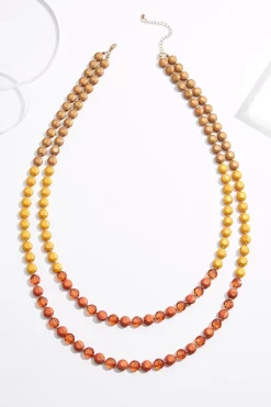 Cato Layered Long Necklace> Necklaces