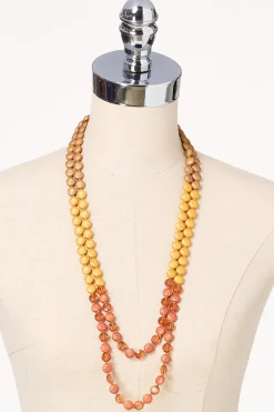 Cato Layered Long Necklace> Necklaces