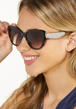 Cato Leopard Arms Cat Eye Sunglasses><noscript><img width=