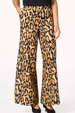 Cato Leopard Wide Leg Pants> Pants