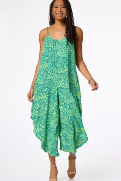 Cato Lime Blue Genie Jumpsuit> Dresses