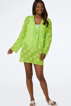 Cato Polka Dot Cover- Up><noscript><img width=