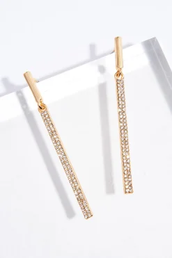 Cato Linear Studded Earrings> Social Occasion|Earrings