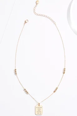 Cato Luke Scripture Pendant Necklace> Inspirational|Necklaces