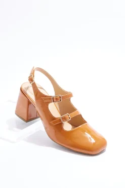 Cato Mary Jane Slingback Heels> Heels