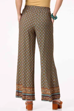 Cato Medallion Border Pants> Pants