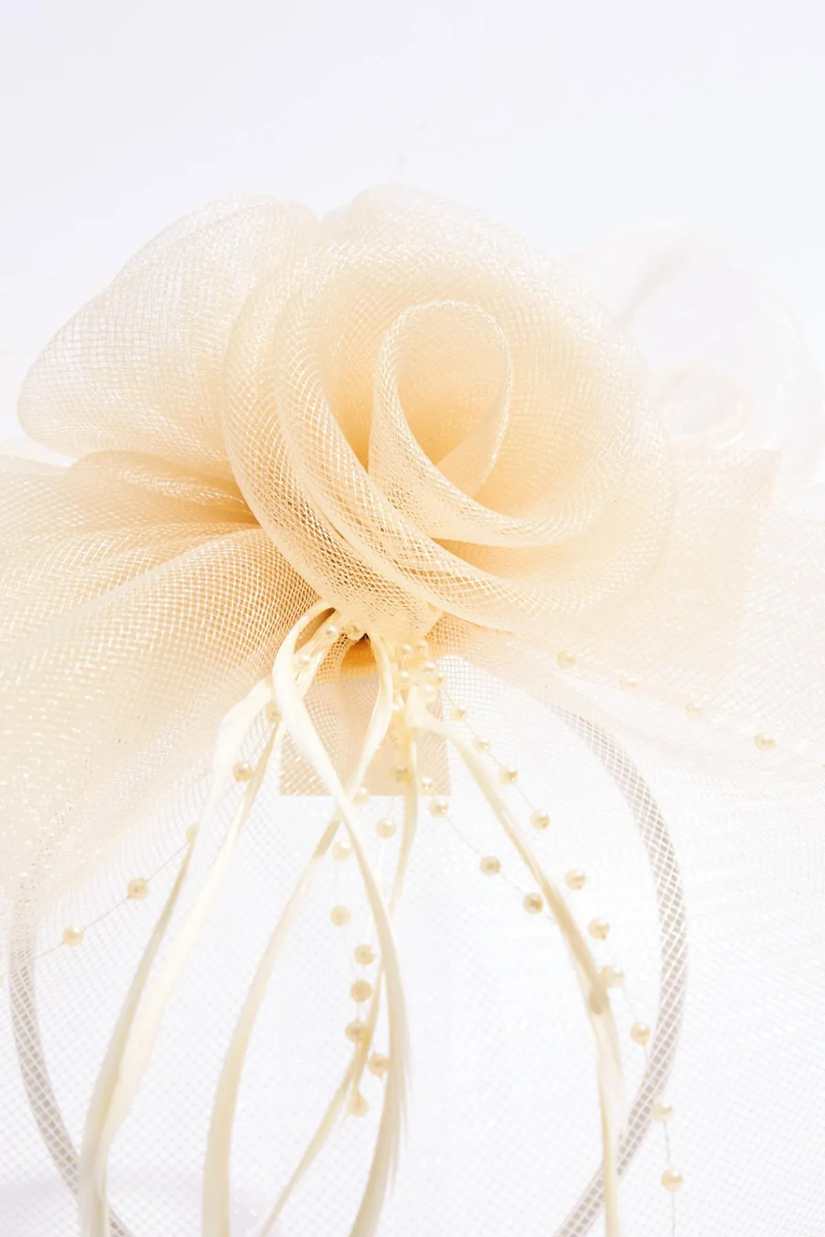 Cato Mesh Flower Feather Veil Fascinator> Hats & Hair