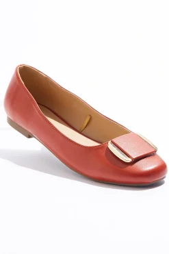 Cato Metal Hardware Detail Flats><noscript><img width=