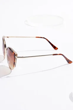 Cato Metal Tortoise Round Sunglasses> Sunglasses