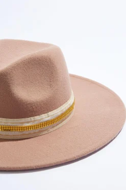 Cato Metal Trim Band Panama Hat> Hats & Hair