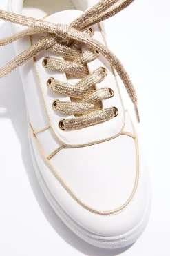 Cato Metallic Piping Trim Sneakers><noscript><img width=