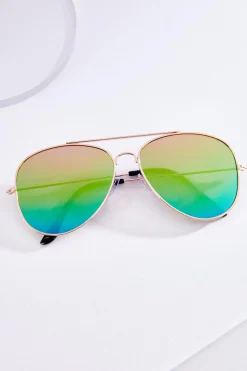 Cato Mirror Lens Aviator Sunglasses> Sunglasses