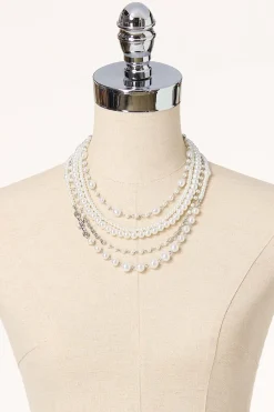 Cato Mixed Pearl Layered Necklace Set> Sets|Necklaces