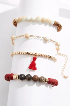 Cato Multi Bead Stretch Bracelet Set> Bracelets