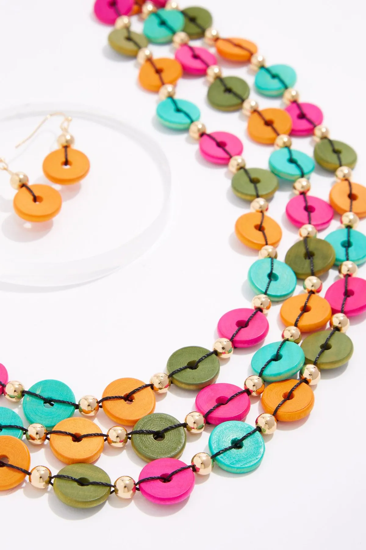 Cato Color Wood Necklace Set> Sets|Necklaces