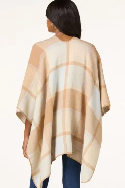 Cato Neutral Box Plaid Wrap> Cold Weather