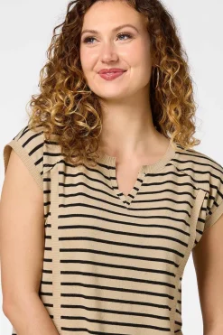 Cato Neutral Stripe Tunic><noscript><img width=