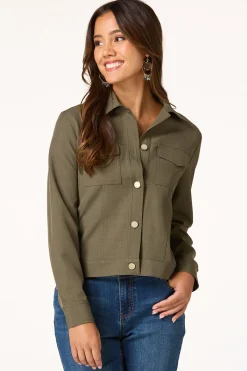 Cato Front Pocket Jacket><noscript><img width=
