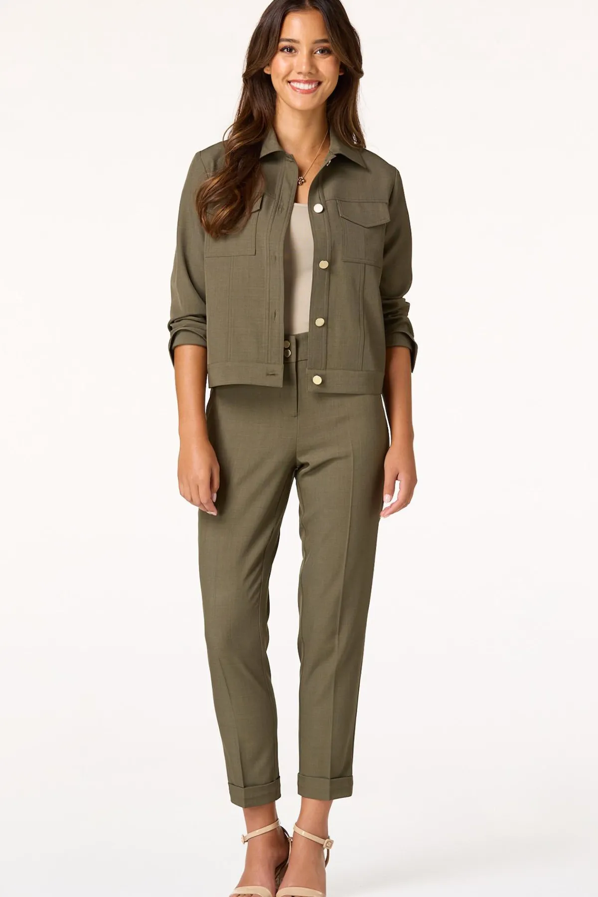Cato Slim Cuffed Pants> Suiting|Pants