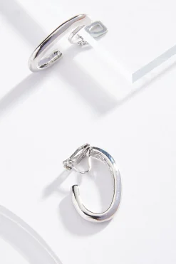 Cato Oval Clip- On Earrings> Earrings