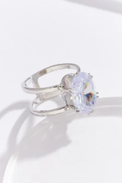 Cato Oval Cubic Zirconia Ring> Rings