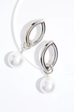 Cato Oversized Pearl Ball Dangle Earrings> Social Occasion|Earrings