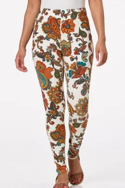 Cato Paisley Leggings> Pants