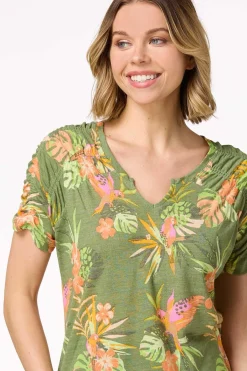 Cato Parrots In Paradise Top><noscript><img width=