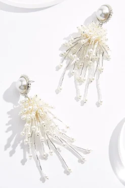 Cato Pearl Beaded Cluster Earrings> Social Occasion|Earrings