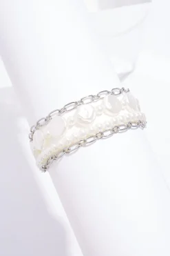 Cato Pearl Chain Toggle Bracelet> Bracelets