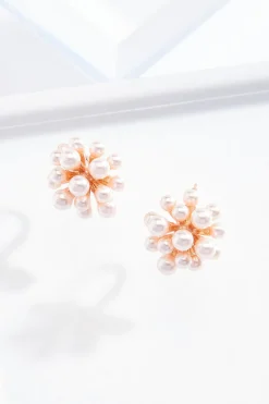 Cato Pearl Cluster Earrings> Social Occasion|Earrings